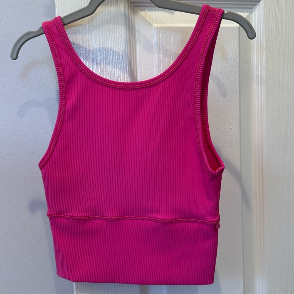 Lululemon power pivot ribbed tank top